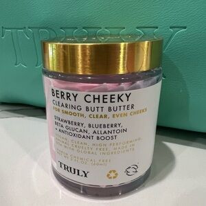 Truly, berry cheeky clearing butt butter new